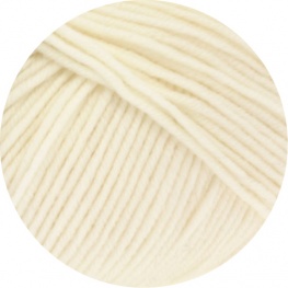 Lana Grossa Cool Wool Big Uni/Mélange 601 - Rohweiß