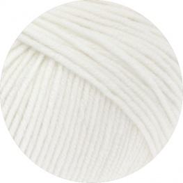 Lana Grossa Cool Wool Big Uni/Mélange 615 - Weiß