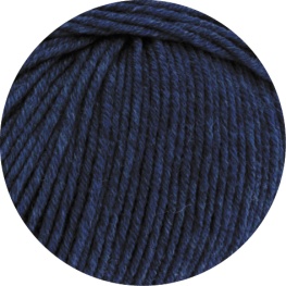 Lana Grossa Cool Wool Big Uni/Mélange 655 - Dunkelblau