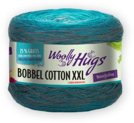 Woolly Hugs BOBBEL COTTON XXL 604 - petrol