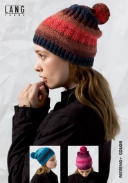 Flyer - Mütze und Stirnband aus Merino+ Color 