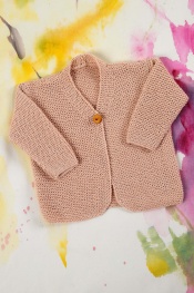 Baby-Jacke aus Baby Cotton 