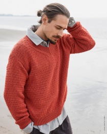 Pullover Mit Pikéemuster aus Bingo mèlange (We Care) 