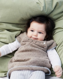 Babykleid aus Como (Tweed) 