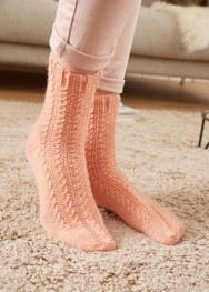 Thurnstein Socken aus Regia Premium Silk 65 - teal (100g)