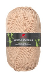 Pro Lana 100g Bamboo Socks Uni 4-fach 27 - apricot