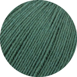 Lana Grossa Cool Wool 4 Socks 7702 - Graugrün