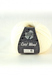 Lana Grossa Cool Wool Uni/Mélange 431 - Weiß