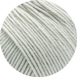 Lana Grossa Cool Wool Big Uni/Mélange 1002 - Weißgrau