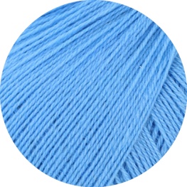Lana Grossa Cool Wool Lace 48 - Azurblau