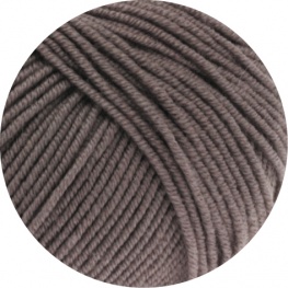 Lana Grossa Cool Wool Uni/Mélange 558 - Graubraun