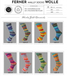 Ferner Wolle Mally Socks 6-fach Merino 2021 