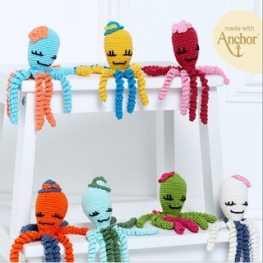 ANCHOR Crochet Kit "The Colors of emotion" 