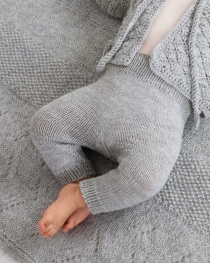 Hose Mit Rippenbund aus Cool Wool Baby 
