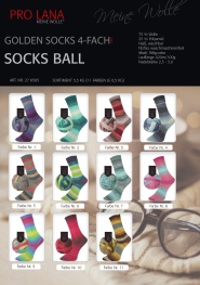 Pro Lana Golden Socks 4-fach Socks Ball 