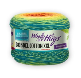 Woolly Hugs BOBBEL COTTON XXL 606 - rainbow