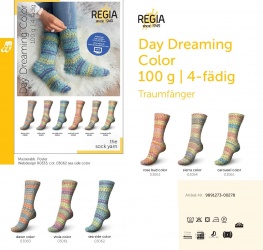 Sortiment - 6x 100g REGIA 4-fach Day Dreaming Color 