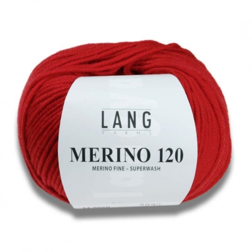 Lang Yarns Merino 120 214 Lemon Yellow
