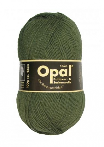 OPAL 4-fach 100g Uni 5184 - olivgrün
