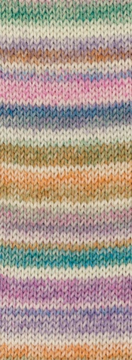 Lana Grossa Cool Wool 4 Socks Print 7753 - 