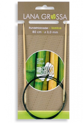 Rundstricknadel Bambus 