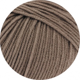 Weste aus Cool Wool Big (Melange) 686 - Taupe meliert | 36-40 (400g)