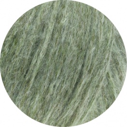 Pulli mit Zopfmitten aus Brigitte No. 2 18 - Graugrün | 36-40 (350g)