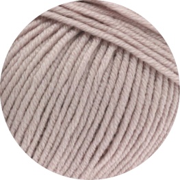 Raglanpullover mit Zopf aus Cool Wool Big (Melange) 953 - Helles Rosenholz | 36/38 (550g)